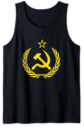 CCCP T-shirt Socialist Marteau et faucille russe Moscou Débardeur