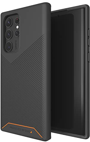 Gear4 Denali Protective Case for Samsung Galaxy S22 Ultra (Black)