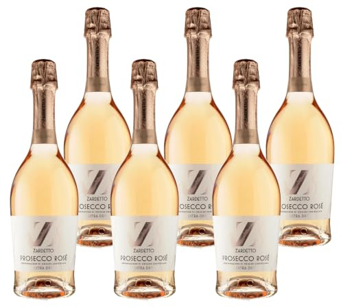 Zardetto Prosecco Rosè Extra Dry Doc - Cartone da 6 x 750 ML
