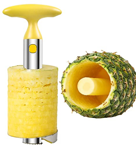 Per Ananas di Grandi Dimensioni, Strumento di Rimozione del Torsolo e Affettatore Speciale per Ananas di Grandi Dimensioni di SameTech