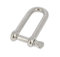 Bricovis Manille Droite Longue Forgée M12 Inox A4