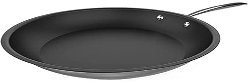 Cecotec Sartén Polka Classy 24 Bucket Steel. Diámetro 24 cm, Acero Inoxidable 18/10, Revestimiento Antiadherente, Mango Remachado, Apta para todo Tipo de Cocinas, Placa de Inducción 175cm