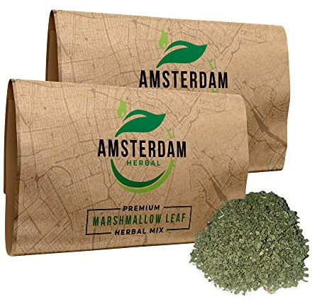 Mezcla de hierbas Amsterdam - Hoja de malvavisco 100% natural - Como se usa en las cafeterías