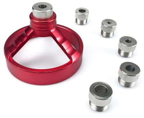 VOBOR Guide De Perçage, Outil De Centrage Pour Le Travail Du Bois Guide De Perçage Pour La Fixation Et Le Centrage Lors Du Perçage Et Du Travail Du Bois 5/6//7/8/9/10mm