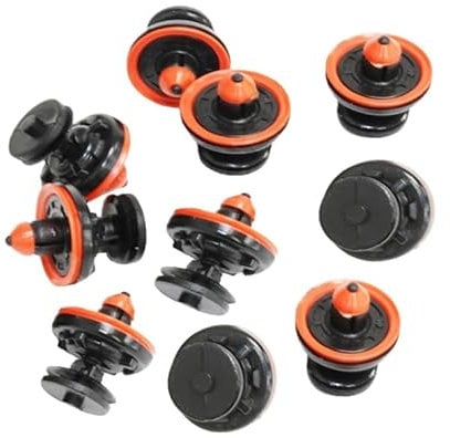 10X Door Panel Card Trim Clips Interior For VW Caddy III EOS Golf V 6Q0868243