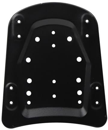 Haveratio Motorcycle Rear Luggage Rack, Trunk Base Plate Motorcycle Tail Box Pad Base Stamping Bottom Plate Mount Rack