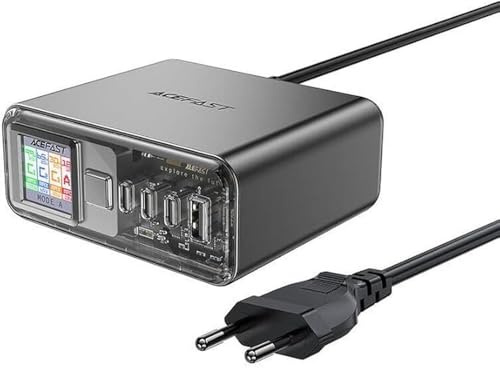 Acefast Desktop Power Station Z4 GaN PD218W (schwarz)