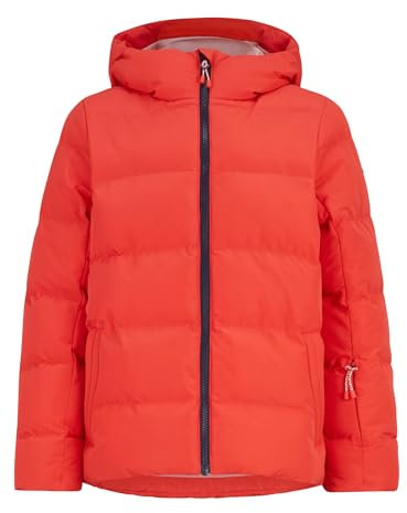 Ziener Kinder AMANI Ski-Jacke/Winterjacke | warm, atmungsaktiv, wasserdicht, fiery red, 128