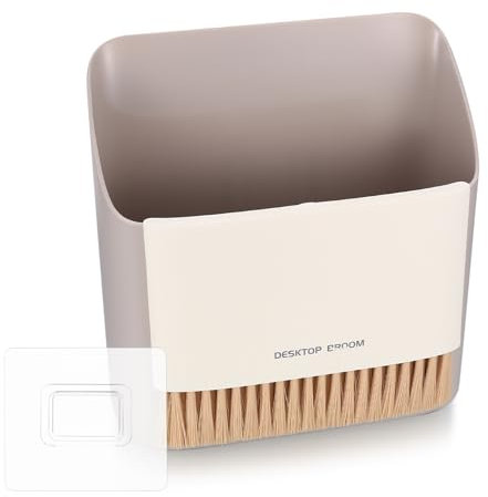 Mini Escoba y Recogedor Basura, Recogedor con Cepillo Pequeño, Cepillo y Recogedor, Cepillo y Pala de Mano, Recogedor y Cepillo de Escritorio para Limpieza del Hogar Mesa Sofá Automóvil
