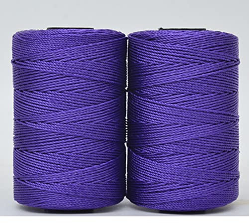 häkeln Garn, 200 g/2 Stück Dickes Garn, gezwirnt, große Achse, Strickgarn for Sommermützen, Puppenstrickgarn, handgefertigtes Strickgarn for Geldbörsen(2 Rolls 043)