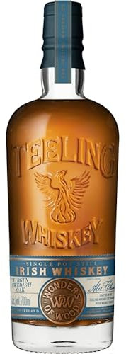 Teeling Irish Whiskey Wonders of Wood No. 3, 50% alc/vol., 700 ml, Single Pot Still Irish Whiskey Matured in Virgin Swedish Oak Casks