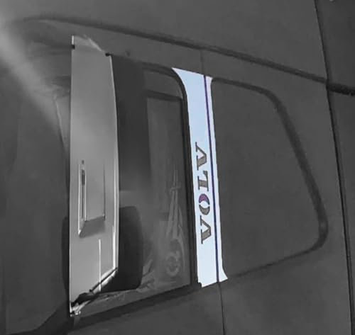 Ricambio per Volvo FH4 Chrome Portiera Colonne - Acciaio Inox 4 Pz