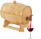 GAOUSD Tonneau De Vin en Bois 3l Fût à Vin avec Robinet Distributeur Vin Vintage Fût Décoratif,pour La Maison, Hôtel, Bar, Cave à Vin