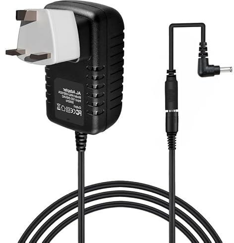 Uootery AC-DC Adapter for Ikasu DVB-98T Portable DVD Player Mains Power Supply Plug