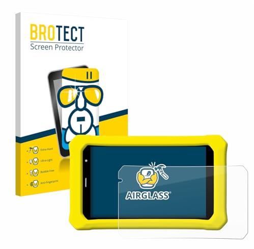 brotect Pellicola Vetro per Clementoni Clempad 8 PRO | Chiara Protezione Schermo Made in Germany Durezza 9H Anti-Graffio Glass Screen Protector
