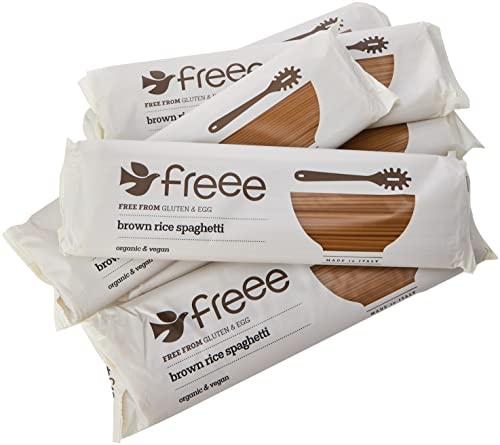 Doves Farm Organic Brown Rice Spaghetti 500 g (Pack of 6)