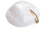 Satin 2cm White Classic Traditionelle Kippah jüdischen Cap Judaica Yarmulke Synagoge