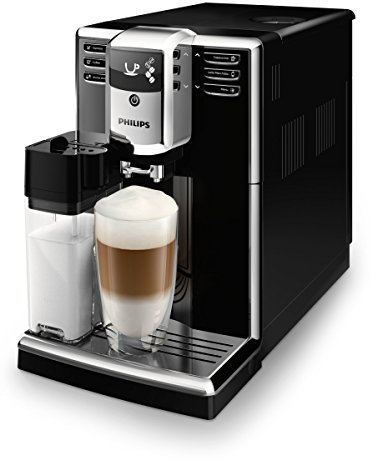 Philips EP5360/10 Serie 5000 - Cafetera Súper Automática, 6 Bebidas de Café, Jarra de Leche Integrada, Limpieza Automática, Molinillo Ceramico