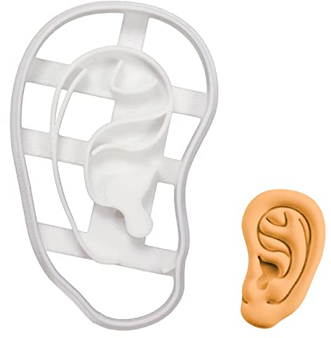 Anatomisches Menschliches Ohr Ausstechform, 1 Teil, Bakerlogy