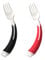 Identités Plasti-Grip Teen Left Handed Fork Red