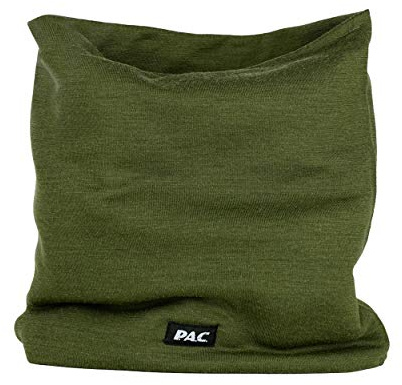 P.A.C. Merino Snood Multifunktionstuch, Unisex | Weiche Merinowolle reguliert die Temperatur, wärmt im Winter und kühlt im Sommer
