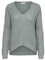 JDY Damen JDYNEW Megan L/S KNT NOOS Pullover, Abyss/Detail:W. Black PLY, XS
