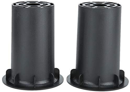 Annadue Tubo Inversor de Altavoz, Ventilación de 2 Piezas, Subwoofer Negro para 6-10 Pulgadas (T9 Opening 71)