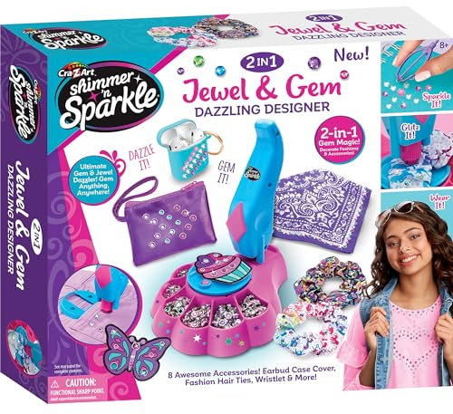 CRA-Z-ART Shimmer ’n Sparkle Jewel & Gem Dazzling Designer