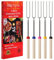 5 PCS Marshmallow Roasting Sticks, Telescoping Smores Sticks for Open Fire Pit, 32 Inch Long Marshmallow Toasting Barbecue Forks Smores Skewers for Campfire Camping Hotdog Hot Dog Bonfire Grill