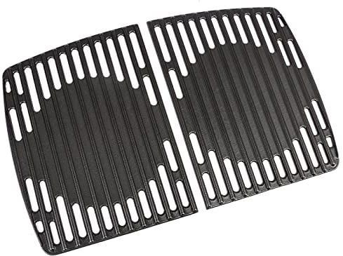 GFTIME Gusseisen Grillrost Set für Enders Urban, Urban Pro, Explorer, Explorer Pro Gasgrill, Massives Gussrost Zubehör, 2er-Set, Ersatzteile für Gasgrill
