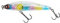 Angeln sinkender Stickbait Bleistift Wobble Walk The Dog WTD Seebarsch Forelle Langguss magnetisch 60er Jahre Blues Code (03)