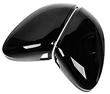 MKptopia ABS Cache rétroviseur noir compatible avec VW Golf 8 MK8 GTE GTD GTI R-line Nouveau-avec assistance latérale