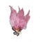 Uposao Plume Broche Corsage Epingle À Cheveux Fleur De Tête De Cristal Plume pour Femme Brooches De Mariage Coiffe Élégante Accessoires Carnaval, Halloween, Fête À Thème, Costume, Théâtre