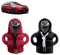 SXCCNW Schalthebel Hoodie, 2 Stück Auto Schaltknauf Abdeckung, Überzug für Dekoration Zubehör, 15 x 13 cm, Rot Schwarz