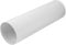 Repa Market Conduit de ventilation rond droit en plastique de 15 cm – 50 cm de long – Tuyau de rechange, extension, circulation d'air frais