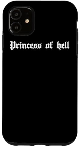Princess of hell Gothic Nu Goth Soft Goth edgy Aesthetic Hülle für iPhone 11