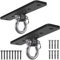Dolibest 2pz Juego de Soportes para Colgar Hamacas de Columpio para Parques Infantiles de Interior y Exterior Silla Yoga Cuerda Sacos de Boxeo, hasta 600lbs
