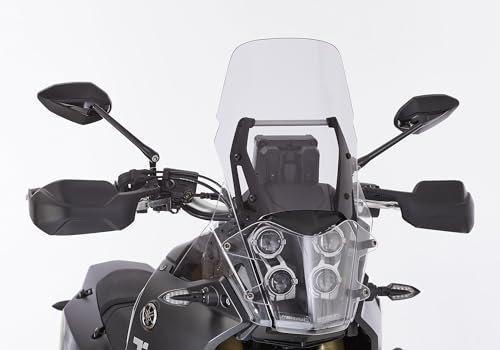 ERMAX Windschutzscheibe kompatibel mit Yamaha Ténéré 700 / Rally Edition/World Raid DM11/DM15/DM16 689 CCM Bj. 2021-2023