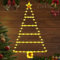 MTINRNI Weihnachtsbeleuchtung Außen Batterie Warmweiß,85cm Weihnachtsbaum Leiter Lichterkette,mit Fernbedienung,8 Modi,Weihnachts LED Leiter-Baum Licht für Innen,Fenster,Party,Hochzeit,Weihnachtsdeko