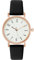 OFFCUP Damenuhr, Damen Analog Quarz Uhr mit Leder Armband, Uhren Damen Einfache Business Klassische Armbanduhr Lässig Quarzuhr Kleideruhr, 3 Zeiger -Schwarz
