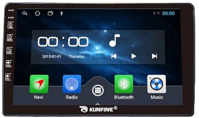 Car CarPlay Android Auto Navegación Estéreo GPS Pantalla de cámara de Marcha atrás 9 IPS Pantalla táctil Headunit Tablet Pad Reproductor Multimedia para Kia Ceed 2010-2012, Quad Core 2G+64G