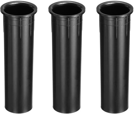 sourcing map 3Pcs 26x95mm/1 x 3.7 inch Speaker Port Tube Subwoofer Bass Box Tube Bass Woofer Box Speaker Box Bass Air Port for DJ/PA Speaker Cabinets