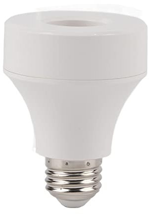 CHEOTIME Bulb Socket, Wifi Control Light Bulb Base Switch Lamp Holder Wireless Smart Lamps Bulbs Socket Lamp Holder Adapter