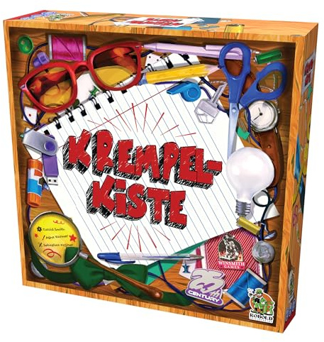 Kobold Spieleverlag Krempelkiste | Puzzle Brettspiele & Familienspiele für Kinder & Familien | Knobelspiele & Gesellschaftsspiele mit Spielspaß ohne Frust für 1-4 Spieler ab 8 Jahren | Deutsch