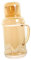 UKCOCO Carafe Verre Vintage Pour Froide Récipient à Jus Pot Pour Dîners Et Pique Design Élégant