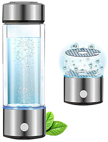 Máquina generadora Agua alcalina hidrógeno, Jarra Agua hidrógeno, ionizador con tecnología SPE y PEM, Membrana protones EE. UU., Que Aumenta Contenido hidrógeno a 800-1200 PPB