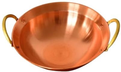 SZLIFE Pentola in Rame per hotpot, pentola Multifunzionale, Facile da Pulire, Wok, per zuppa, per riunioni di Famiglia, Cucina, casa, Ristorante, Commerciale, 30 Cm
