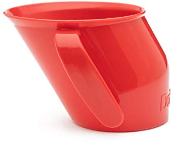 Doidy-Becher, ab 3 Monaten, erster offener Becher für Babys und Kleinkinder, ergonomisches, abgeschrägtes Design für Training und Trinkenlernen, Entwöhnungsutensilien für Milch und Wasser