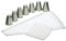 KitchenCraft Sweetly Does It Piping Bag and Nozzles, Gift Boxed, Luxury 9 Piece Icing Set