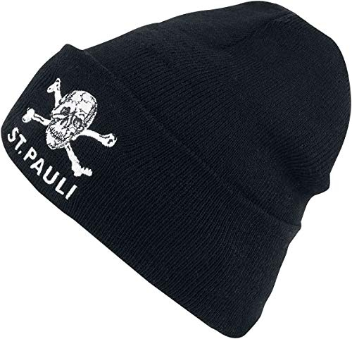 St. Pauli Skull Mütze schwarz-OS